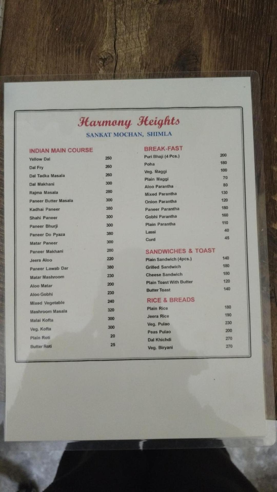 Harmony Heights Hotel Shimla Exterior foto
